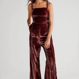 Free people 90s Forever Overalls